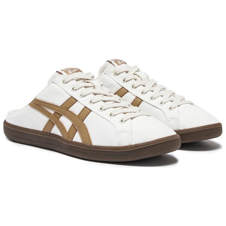 ONITSUKA TIGER DD Trainer Sabot Comfortable Versatile Non-Slip Breathable Low-Top Casual Shoes Unisex Sneaker Beige 1183B769-110