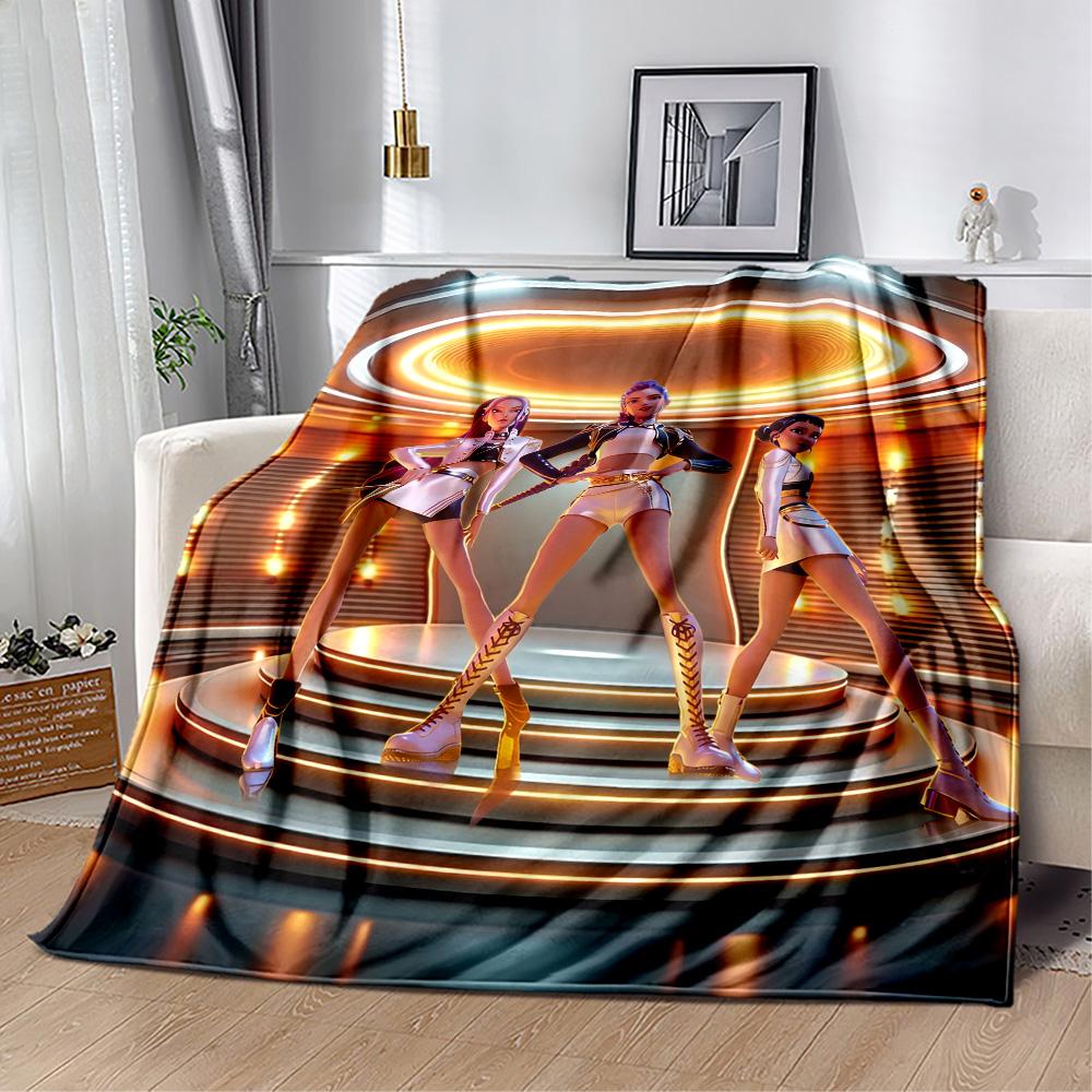 Futuristic Fashion Party Blanket Warmthful Decor Suitable for Couch Sofa Picnics Four Seasons Multipurpose Warmthful Decor