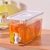 Lodówka Czajniki z kranem Lodówki o dużej pojemności Przenośny czajnik na zimno Wiadro z dzbankiem na owoce Materiał z tworzywa sztucznego