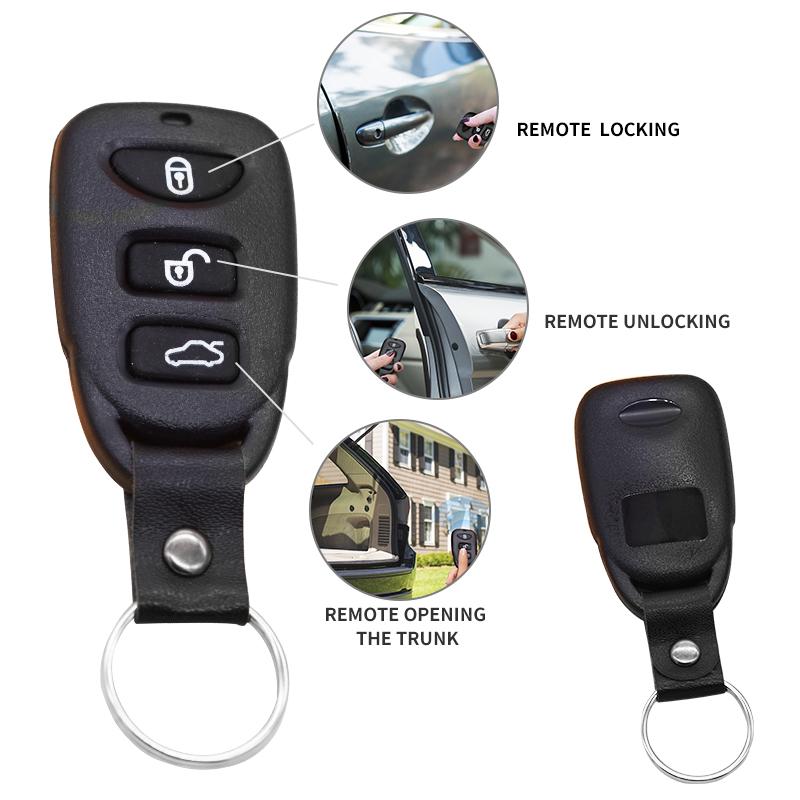 new General remote central door lock keyless entry system, remote control to open the trunk, lock automatic window function