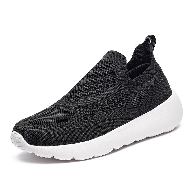 New Fly-woven Casual Sports Shoes for Men and Women, Breathable Cushioning Shoes, Running Shoes, Couple Walking Shoes