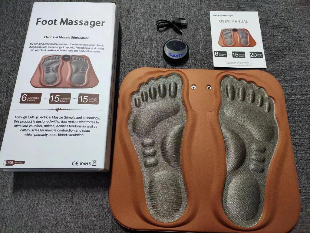 3D EMS Microcurrent Foot & Calf Massager Pad