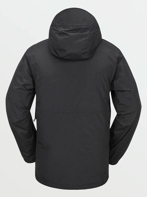Demiseason Jacket Volcom INS GORE-TEX Hooded Jacket Black