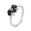 Silver Ring with Natural Sapphire 1.548ct, Product Weight 2.71g (2172673)