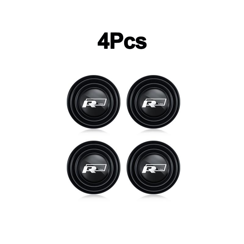4Pcs Car Door Anti-shock Pad Anti-noise Buffer Gasket Auto Interior For VW Golf GTI Polo Tiguan Touran Jetta Passat CC T5 Beetle zh3