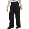 Nike ACG Activitorium Logo Bestickt Kordelzug-Design Bequem Schnelltrocknend Hochgeschnitten Sonnenschutz Freizeithose Damenhose Schwarz FV7320-010