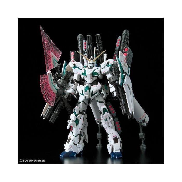 Gundam Model Kit - Full Armor Unicorn Gundam RG 030 1/144 13cm - White Plastic - Child 14+ Years