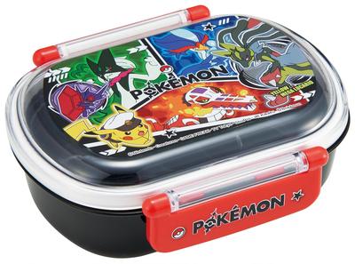 Lunch Fluffy Packing Made In Dishwasher Microwave Pokemon Size Children's Box, Design, 1-Tier, 360ml, Japan, Safe, Safe, Design, 26, Boys,