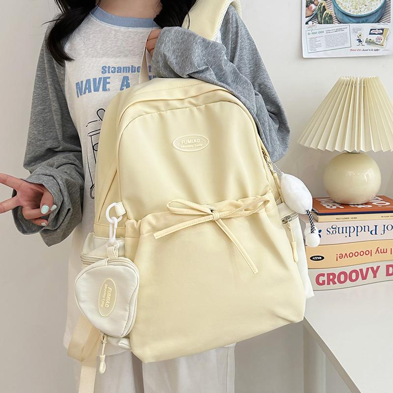 Süßer und frischer Schulrucksack für Mädchen, geeignet für Mittelstufen-, Oberstufen- und College-Studenten, Reiserucksack