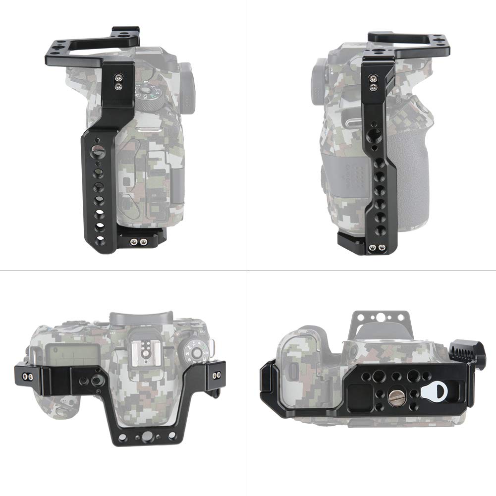 NICEYRIG Canon Dedicated Expansion Camera Cage with NATO Easy To DSLR Camera Rig for Canon Video Shooting 371 90D/80D/70D Cage, Rail, Lightweight,