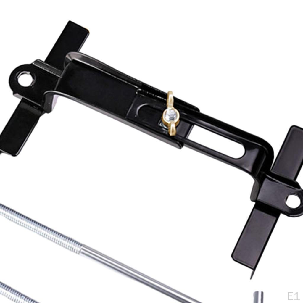 Car Battery Hold Down Kit Tie Easy To Install Modified Fixing Bracket Fixed