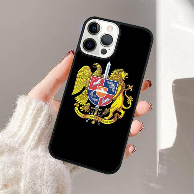Armenien Armenier Flagge Handyhülle Für iPhone 17 Air 13 12 14 15 16 Hülle Für Apple Pro Max Plus Coque
