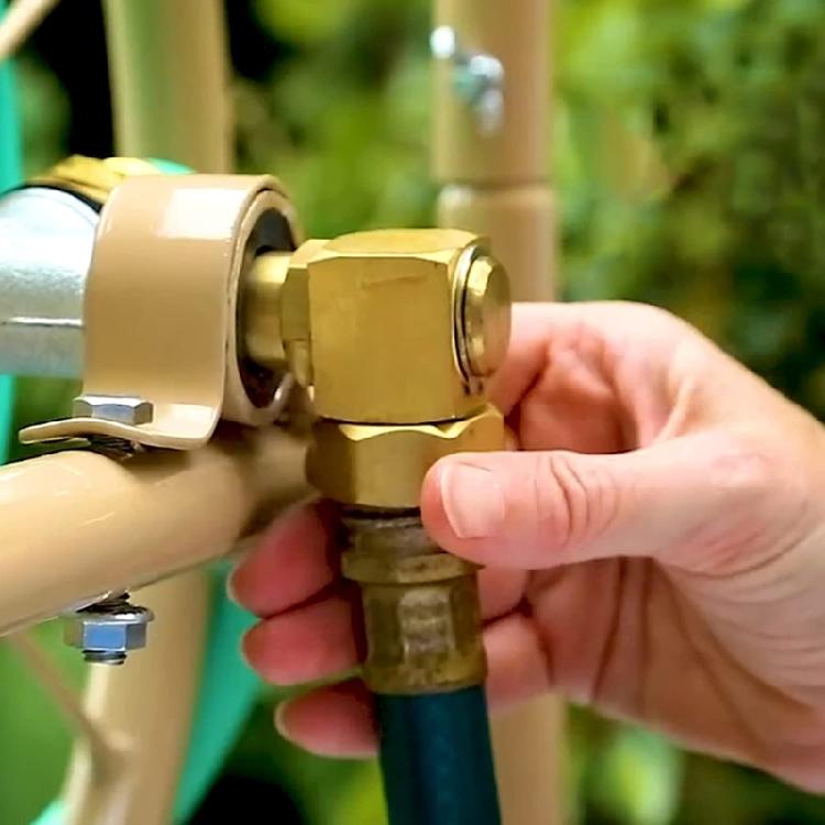 Adaptor furtun de grădină de înaltă performanță Fitinguri pivotante pentru tambur de furtun Accesoriu de grădină