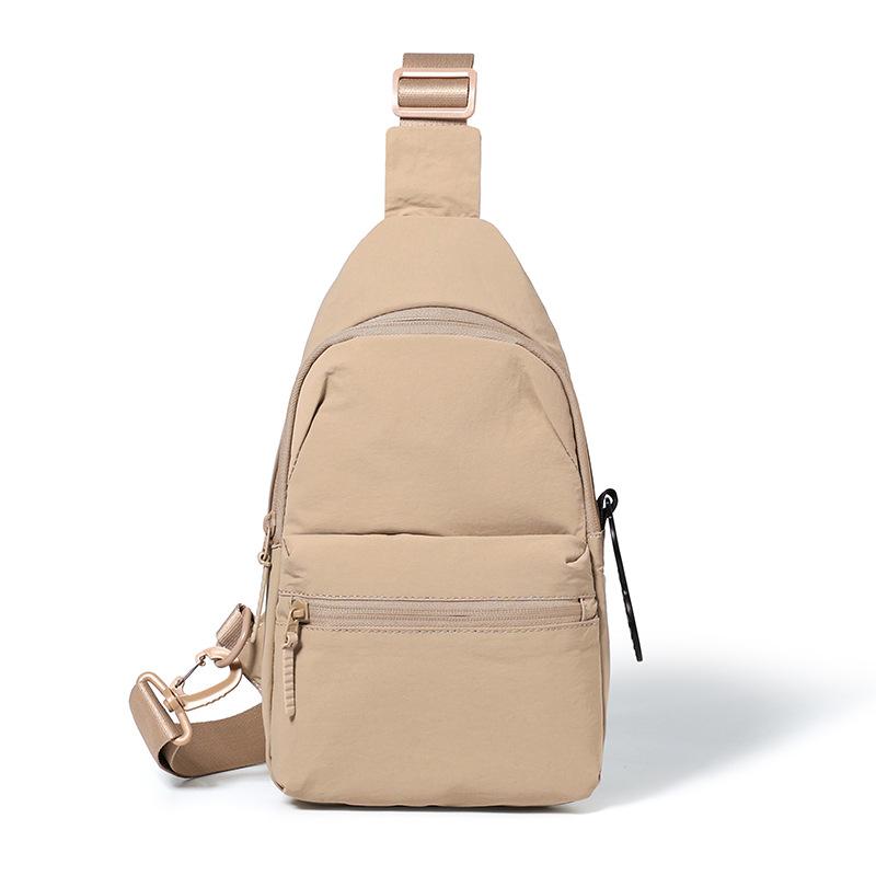 Shoulder Bag Solid Color Chest Bag
