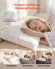 Bed Pillows for Sleeping, Set of 2, King Size Luxury Quality Hotel Pillows with Original Down Alternative Filling, Supportive and Fluffy, Bedding for
