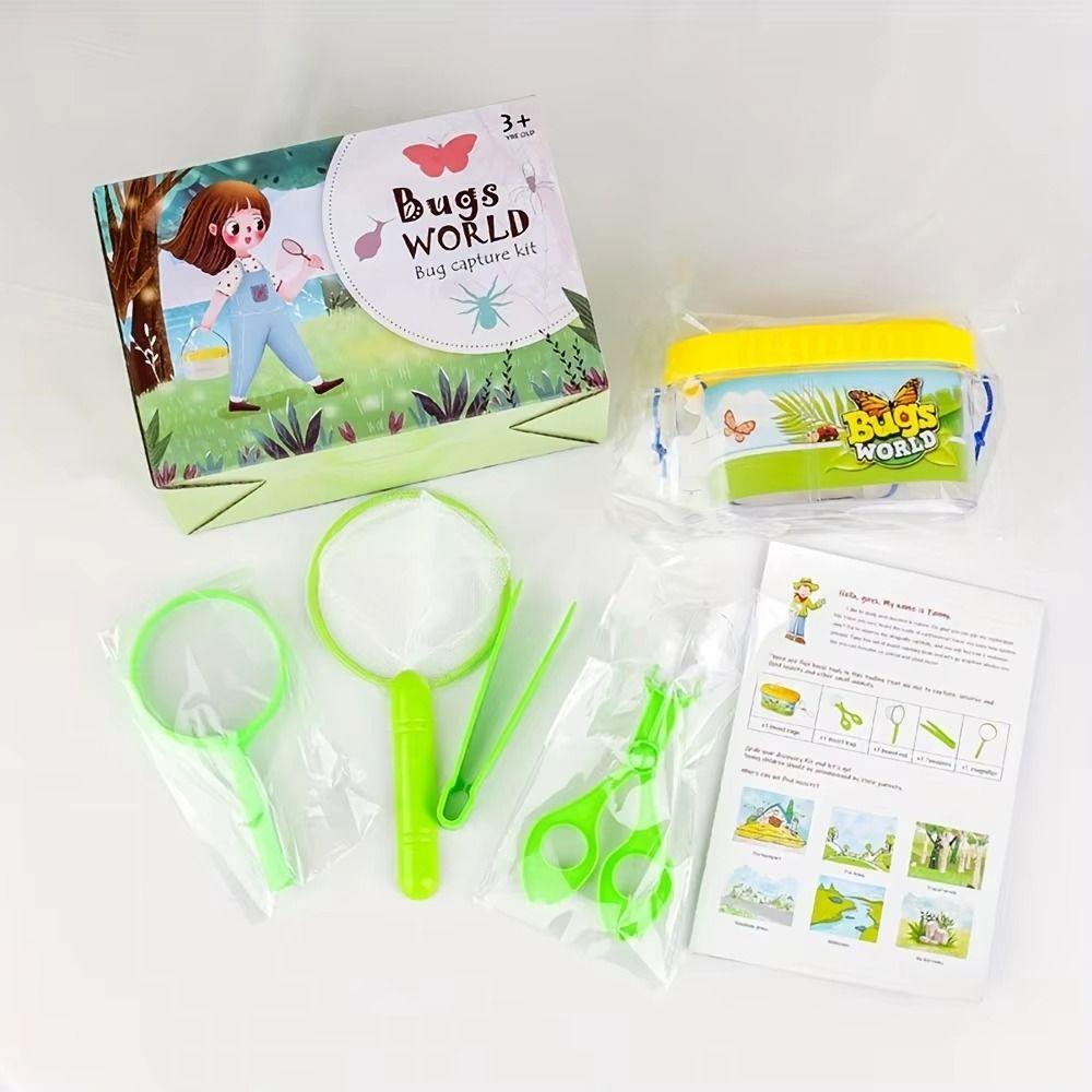 Explorer Kit Camping Kit & Bug Catcher Kit Kid Insect Observation Box  for Outdoor