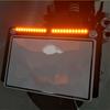 2*Motorcycle Sequential Flowing Led License Plate Lights Strip Turn Signal Lamps