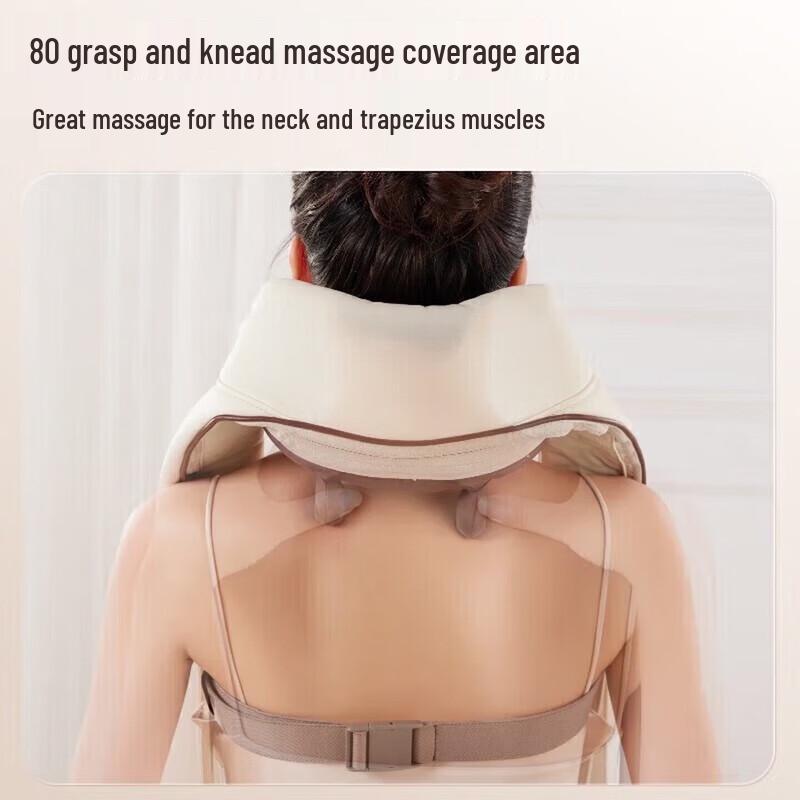 AUX 6-Head Smart Shoulder & Trapezius Massager CN plug (adapter included)