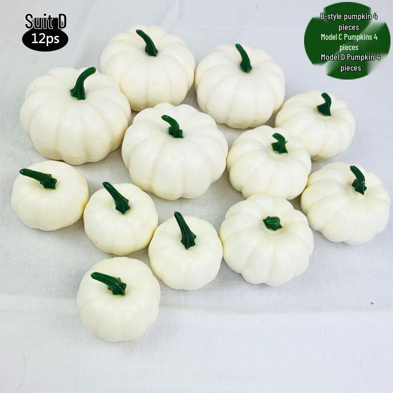 Simulation Foam Pumpkin Model: Halloween Decoration & Photography Display Prop