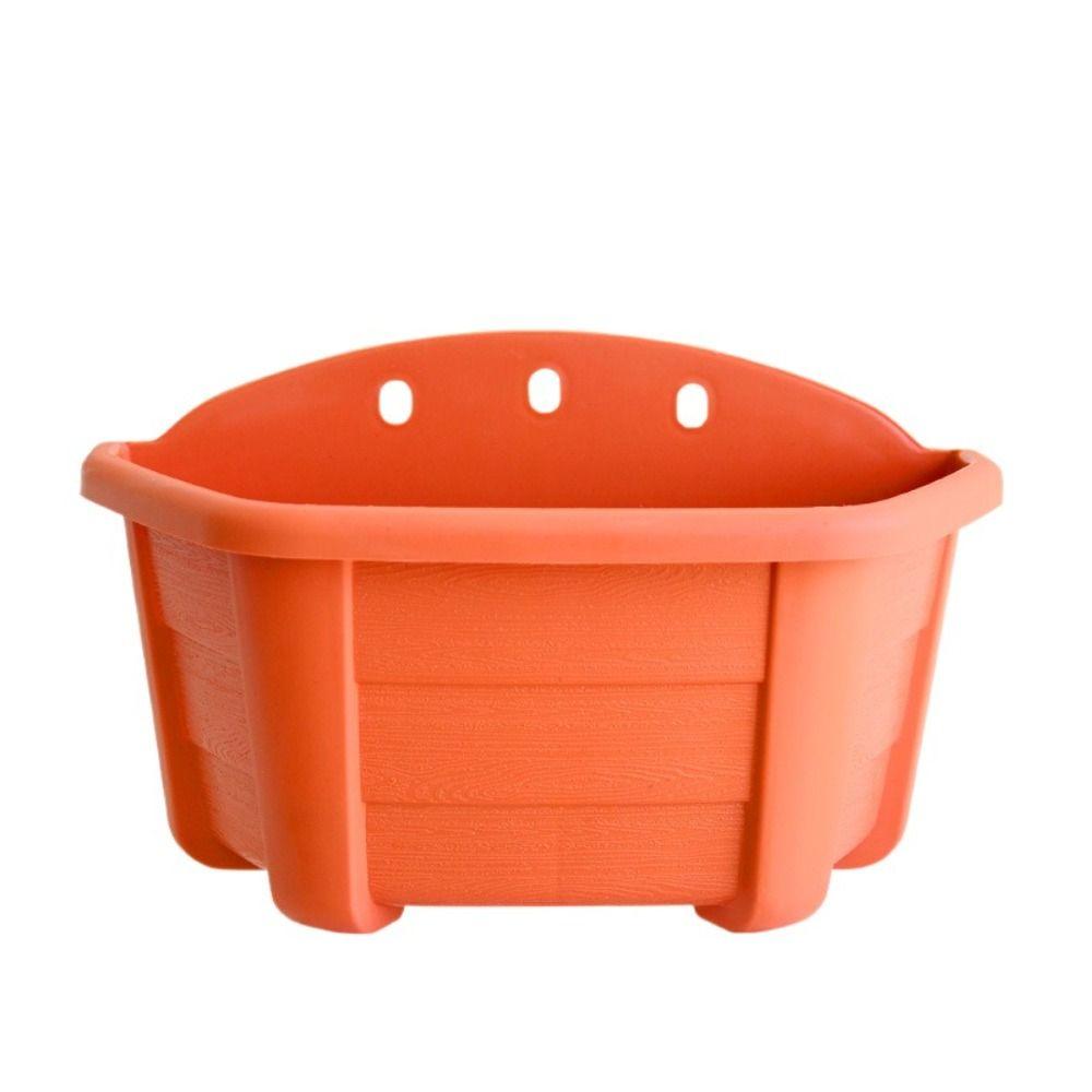 

Exquisite Hanging Flower Pot Durable Flowerpot Vine Pot Garden Pots Outdoor кирпич красный