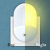 ABS LED Plug-in Night Light Gentle Illumination LED Sensor Light  Kitchen Hallway Stairs