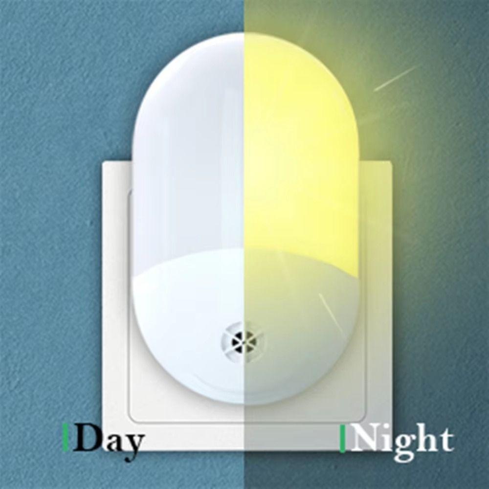 Gentle Illumination LED Plug-in Night Light LED Sensor Light Children Home Bedroom