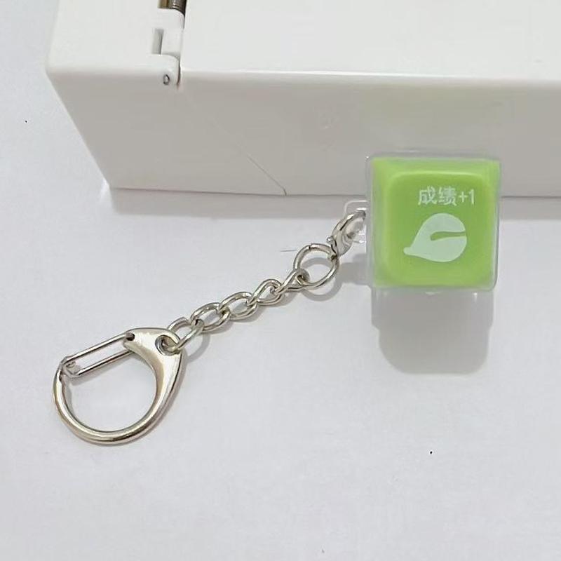 

1 Ключі Колір Прозорий Світлодіодний Механічна Клавіатура Брелок Іграшка Зняття Стресу DIY Кнопка Пальцева Клавіатура Ковпачки Іграшка Ключовий Перемикач Тестер Валу With lights 3