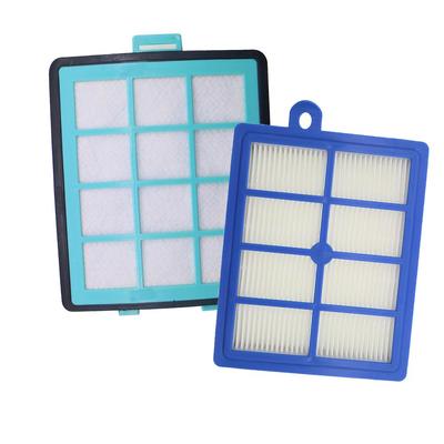 1pcs Filter+1pcs Cotton for Philips FC8760 FC8761 FC8764 FC8766 FC8767 Vacuum Cleaner HEPA Filters Parts