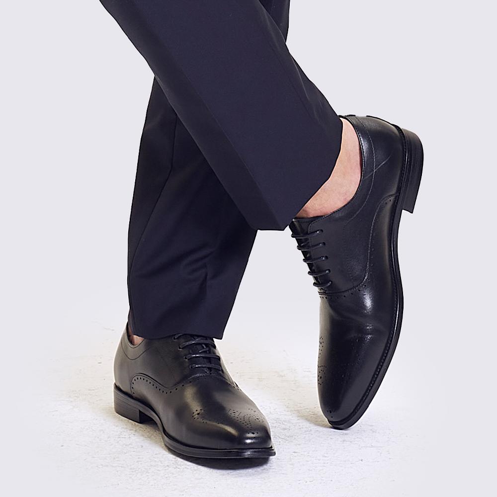 2024 Heißer Verkauf Luxus Klassischer Stil Echtes Leder Oxford Schuhe für Herren Langlebiges Obermaterial Rindsleder Formelle Kleiderschuhe