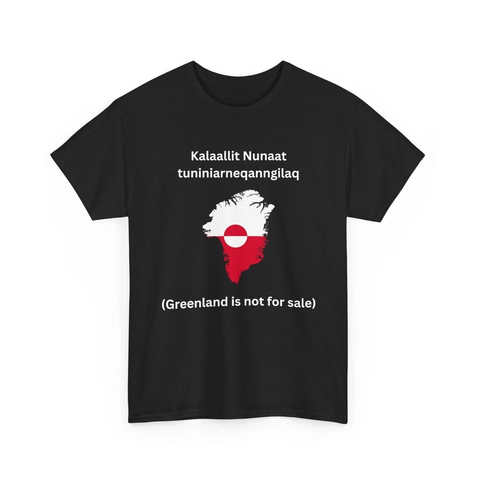 Greenland Is Not for Sale Shirt, Greenland USA Women Men T-shirt XL