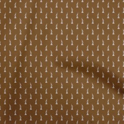 Cotton Flex Brown Fabric Sewing Craft Projects Fabric Prints By Yard 40 Inch