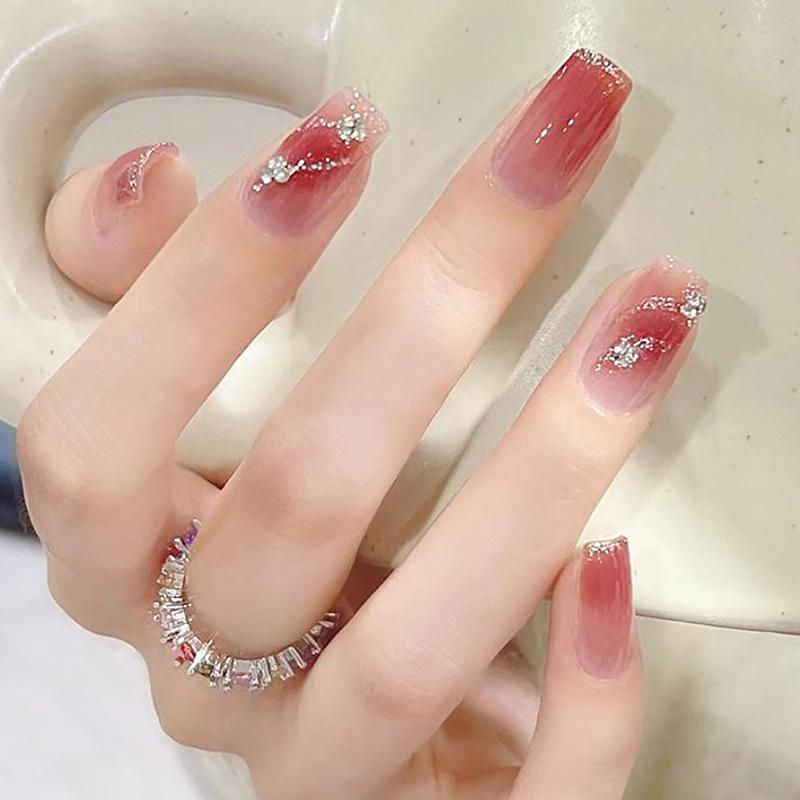 9 colori unghie solide arte gradiente pigmento set per unghie gradiente design luccicante manicure decorazione polvere smalto per unghie manicure fai da te