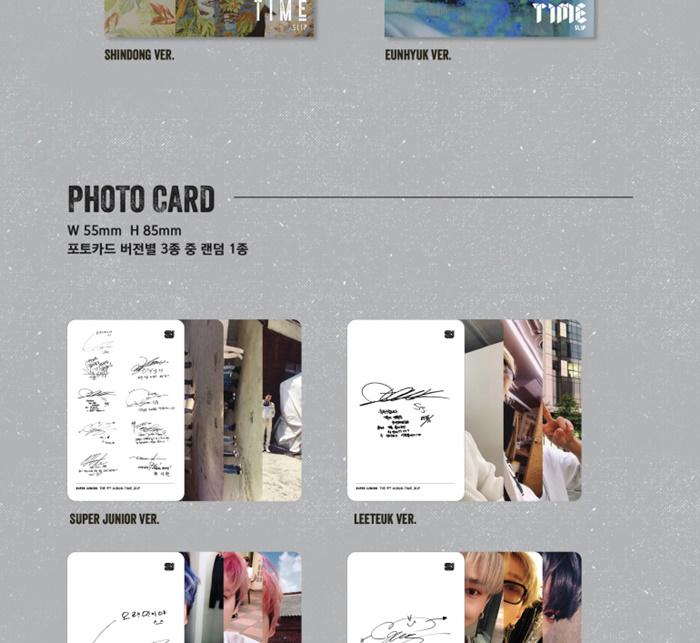 Super Junior 'TIME SLIP' 9th Full Album