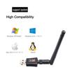 600M Dual-Band USB Wireless Network Card 2.4G/5.8G WiFi Receiver & Transmitter