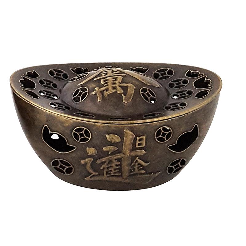 New New Alloy Incense Burner Hollow Out Four Legged Stick Holder Mini Sandalwood Censer Home Decoration