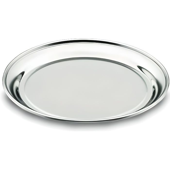 Dessous de bouteille - lacor - 61113 - inox 18%cr - 13 cm - gris