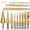 Serrated Step Drill & Tap Set - Inch/Metric Sizes