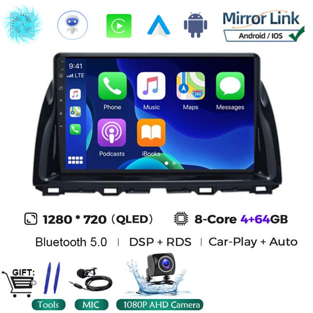 10.1"Android 14 Car Multimedia Vedio Player For Mazda CX5 CX-5 2012 - 2015 Car Autoradio Gps Navigation Stereo 2din HeadUnit 4G