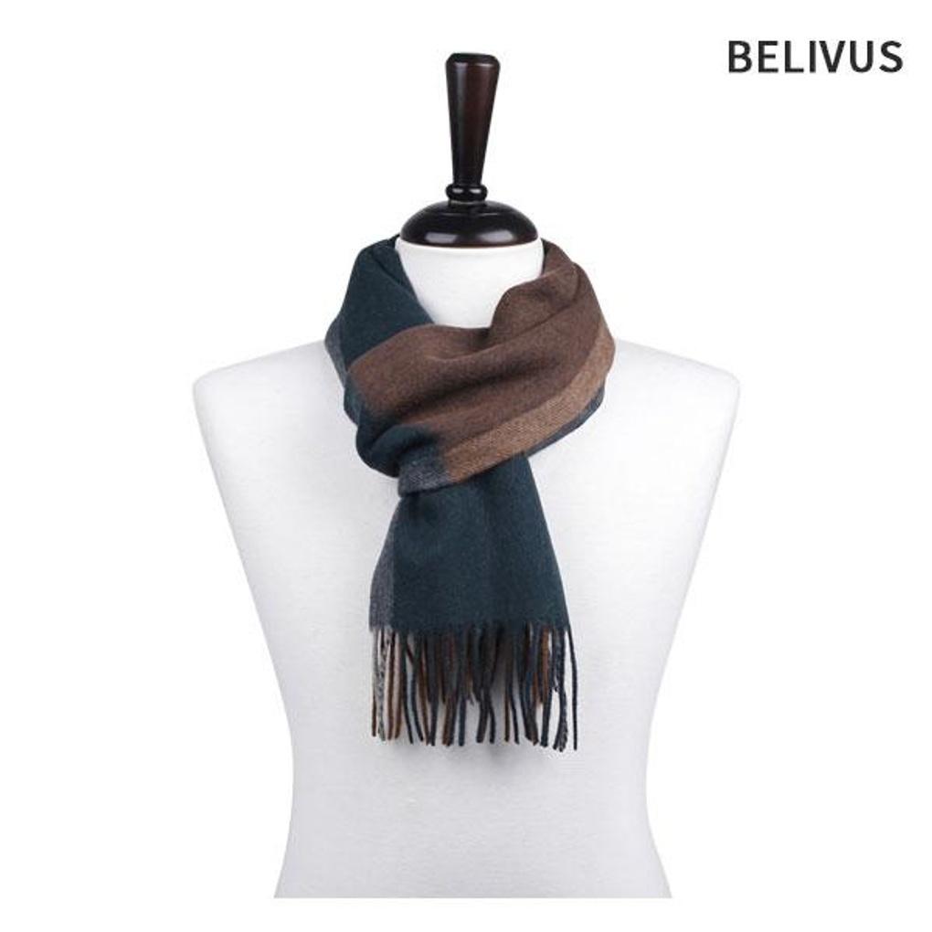 

Believers Men s Muffler BDRM021 Wool Casual Suit Scarf