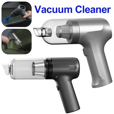 2 In 1 Cordless Mini Vacuum Cleaner 13000Pa Vacuuming & Blowing Handheld Vacuum Cleaner with 4 Suction Nozzles + 2 Brushes Parts