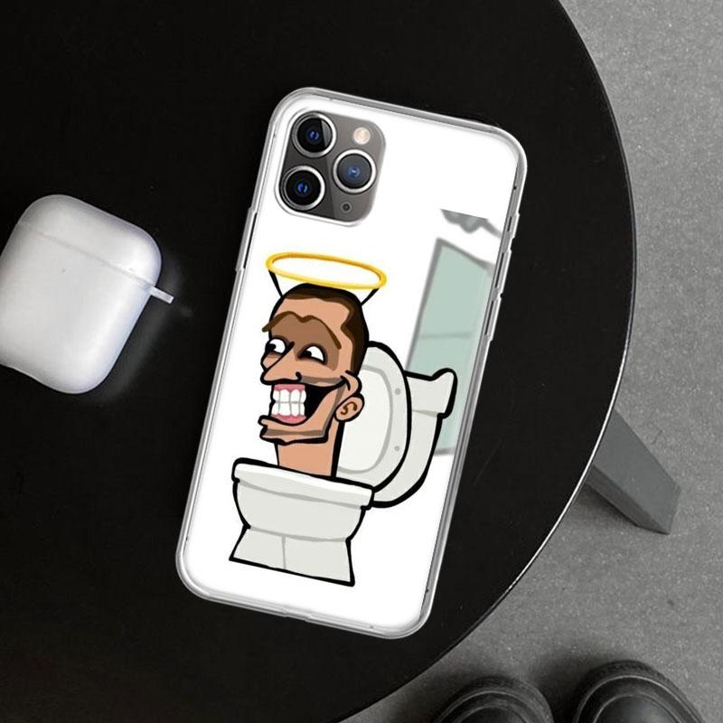 S-Skibidi Toilet Mobile Cell Phone Case Cover for iPhone 11 12 13 Mini 14 15 Plus 16 Pro Max 17 Air 7 8 + SE Art Customized Fund