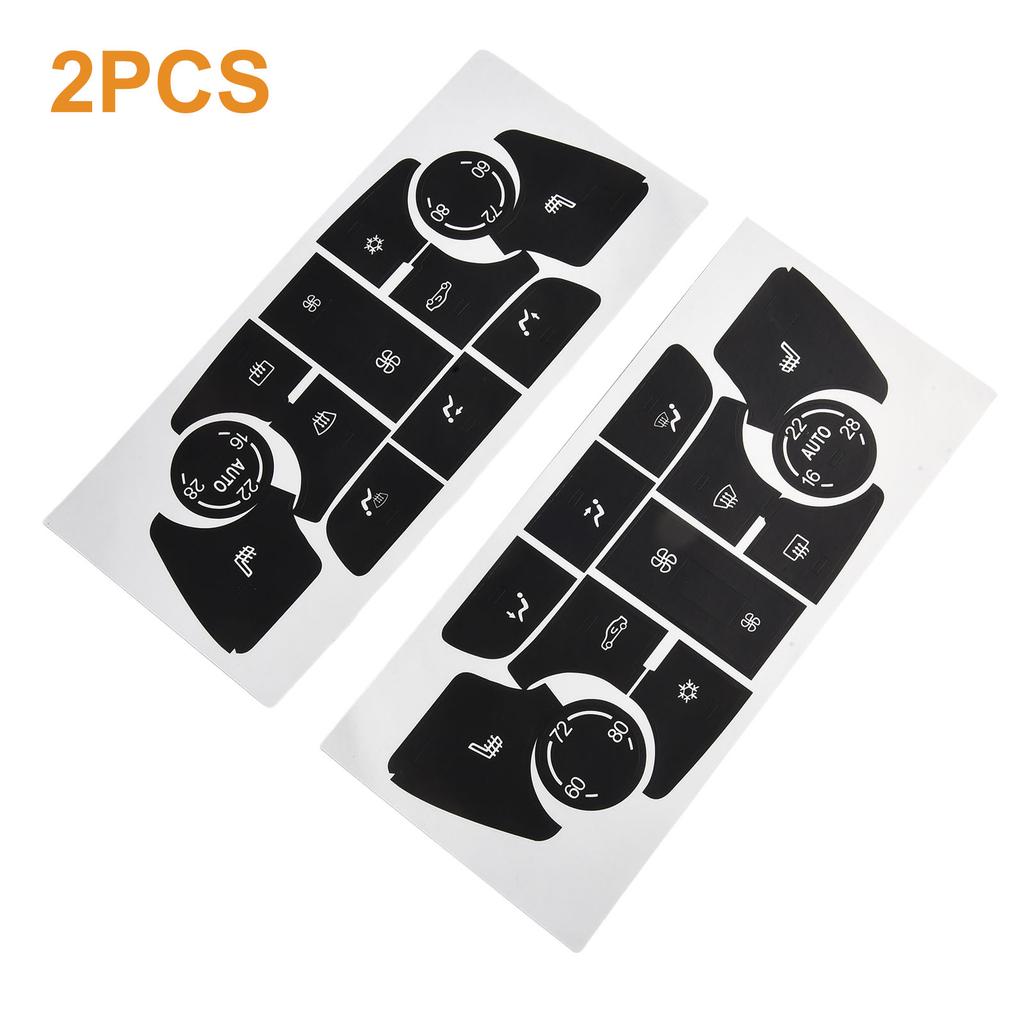 Button Repair Stickers Compatible with For Buick Verano and For Encore Cars