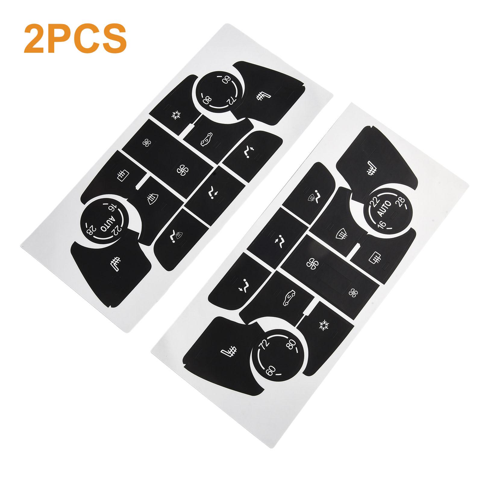 

Replacement Button Decal Stickers for HVAC Climate Control Push Buttons in For Buick Verano For Encore 2013 2015 China Mainland