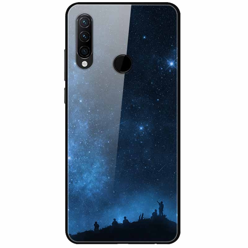 For Huawei P30 Pro Lite Case Cool Tempered Glass Luxury Coque Covers for Huawei P20 Lite P 20 P20Pro P30Pro P 30 Hard Back