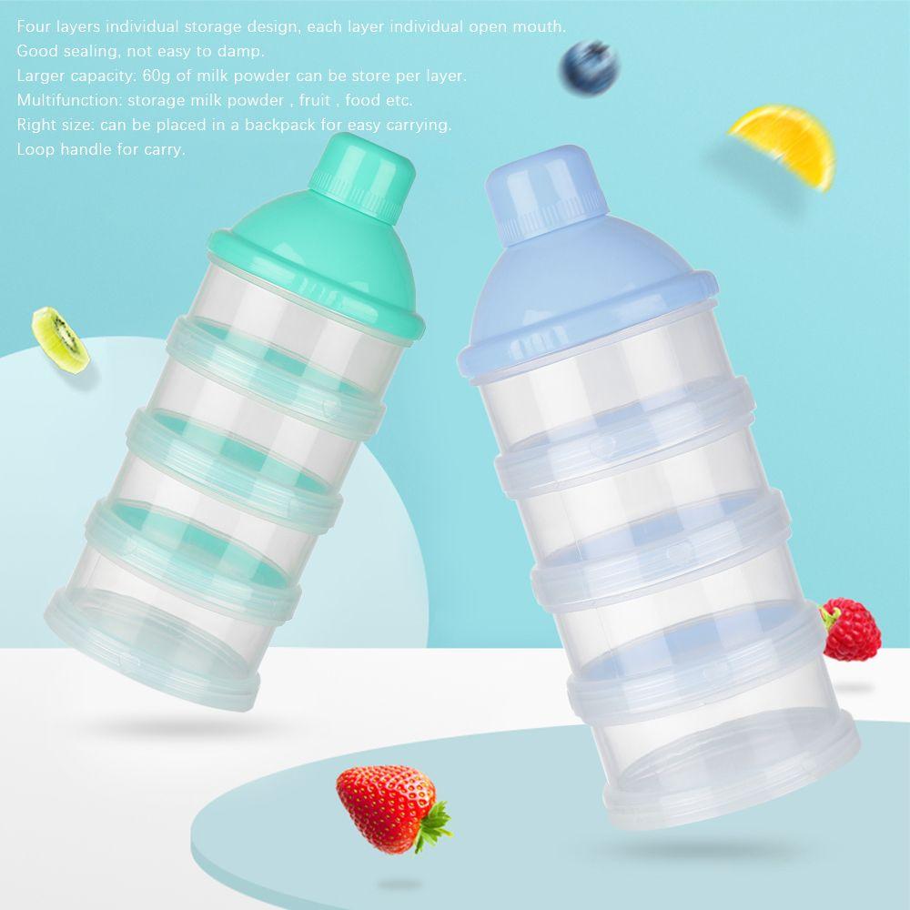 Kids Infant Feeding baby milk bottle food storage box milk powder container Formula dispenser