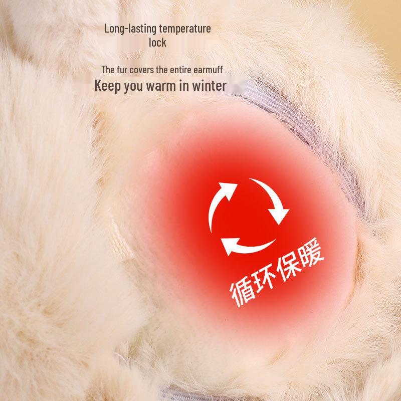 New Arrival: Women's Fashion Winter Plush Earmuffs - Save 5 Yuan