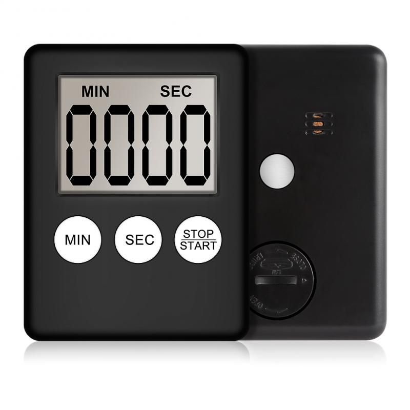 Large Lcd Magnetic Digital Kitchen Timer Countdown Up Clock Cooking Alarm Loud