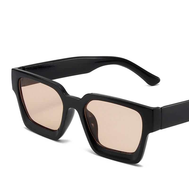 New Vintage Square Sunglasses Women Men PC Frame Retro Shades Fashion Designer Brand Sun Glasses for Male Female