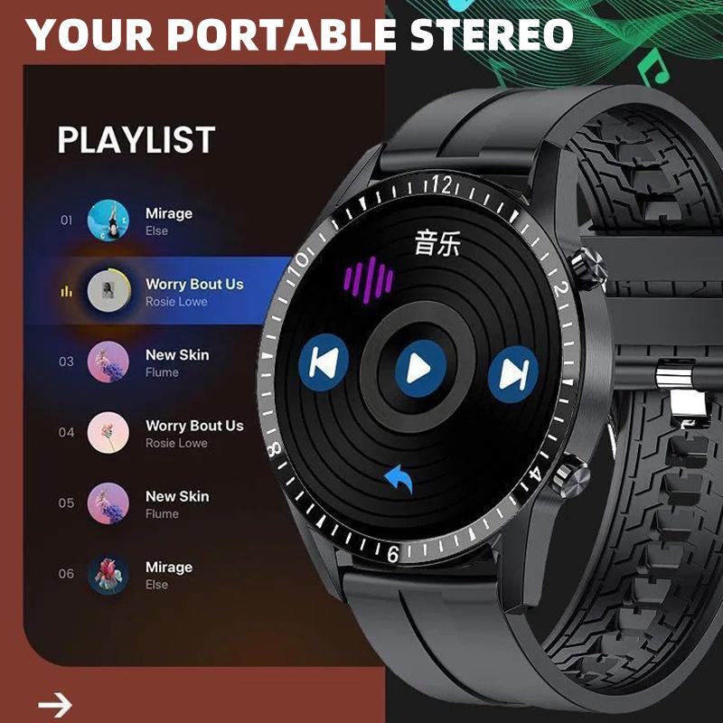 New High-end Smart Watch Can Answer the Phone Exercise Heart Rate and Blood Pressure Monitoring Bracelet Multifunctional Bluetooth Men's Watch