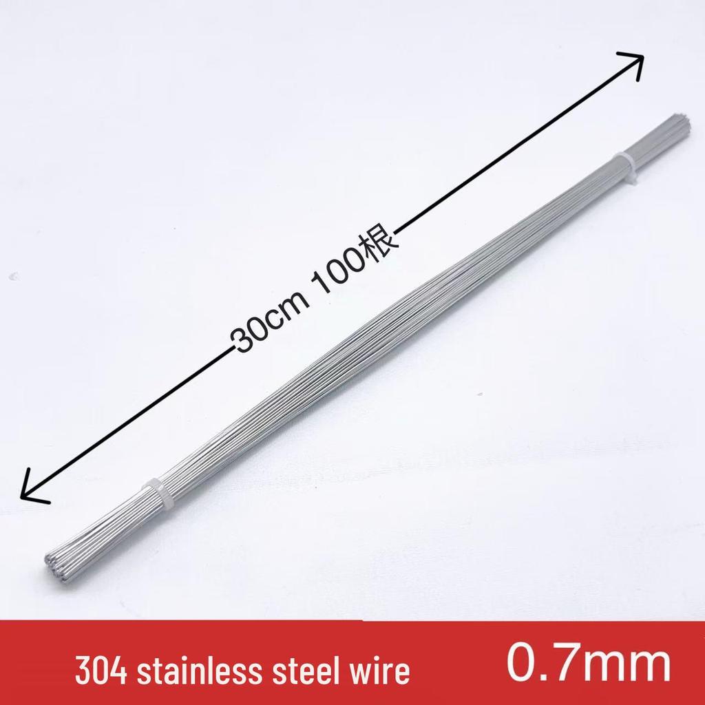 304 Stainless Steel 0.7mm Straight Tie Wire for DIY and Outdoor Binding